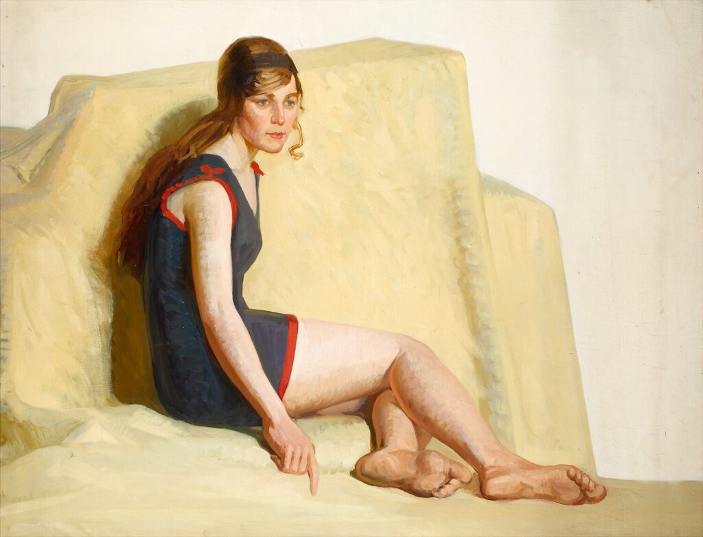 Harold Dearden - Model in Bathing Suit