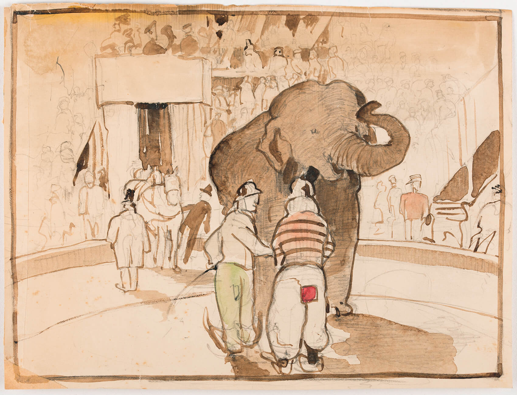 Harry Epworth Allen - At the circus