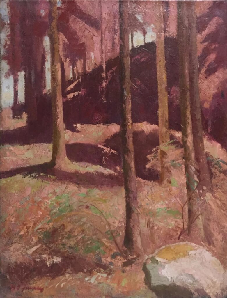 Hubert Arthur Finney - Forest in Wales