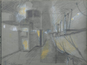 Hubert Arthur Finney - On the Boat to the Hook of Holland