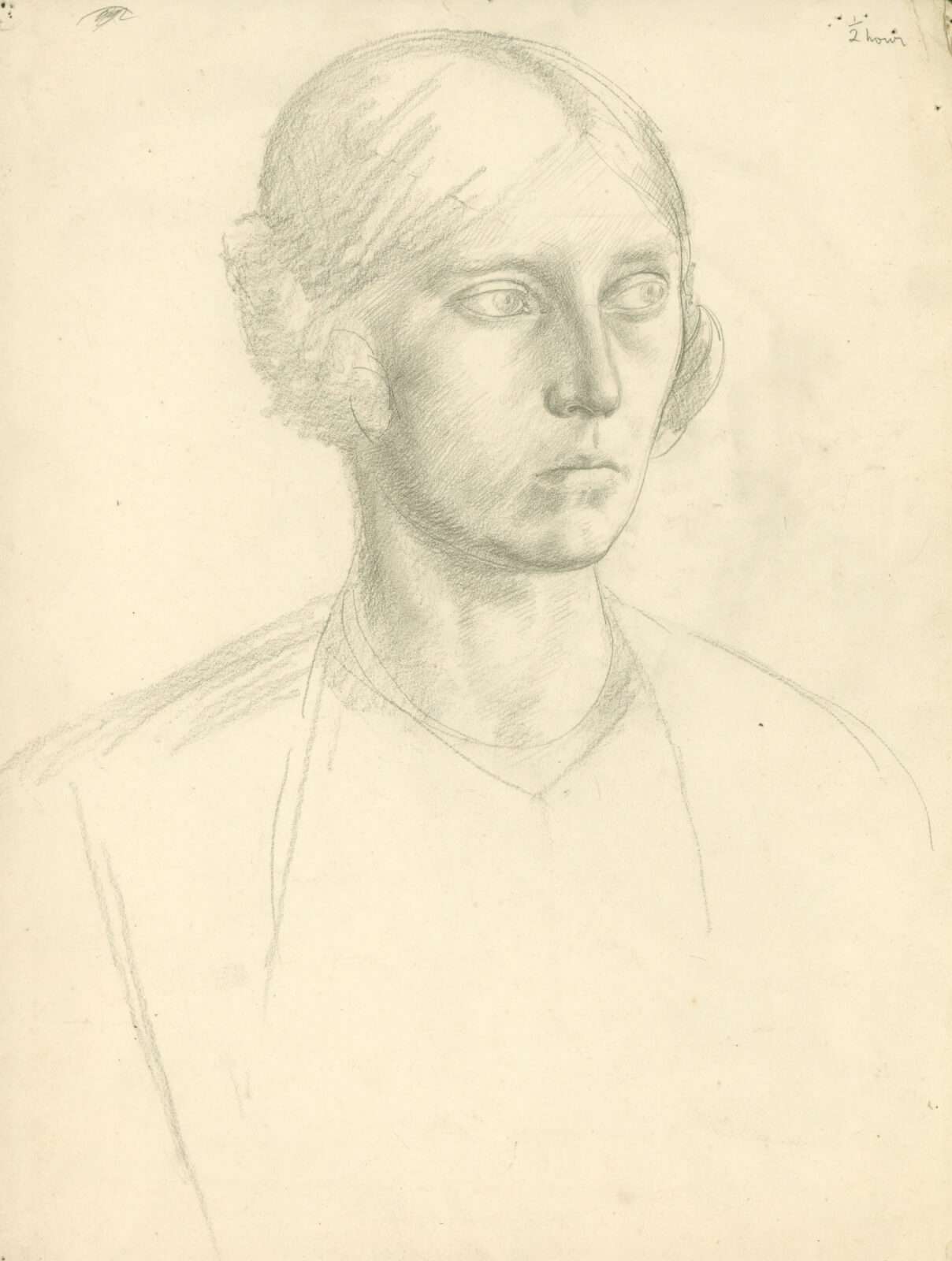 Hubert Arthur Finney - Portrait of a Woman