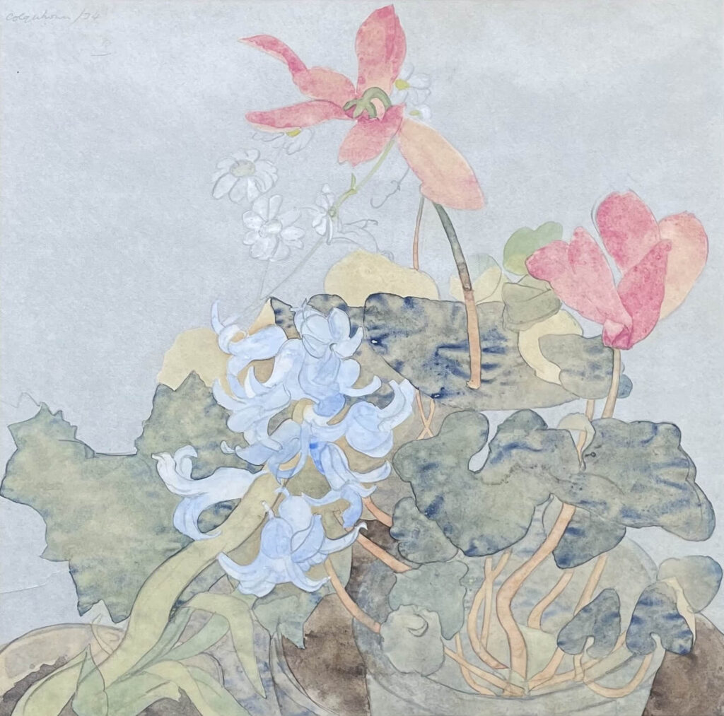 Ithell Colquhoun - Hyacinth and Cyclamen