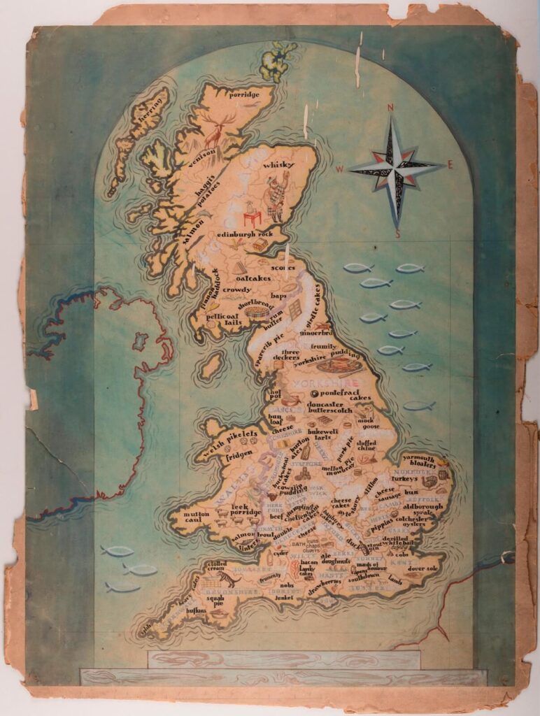 Mary Adshead - A Culinary Map of Britain