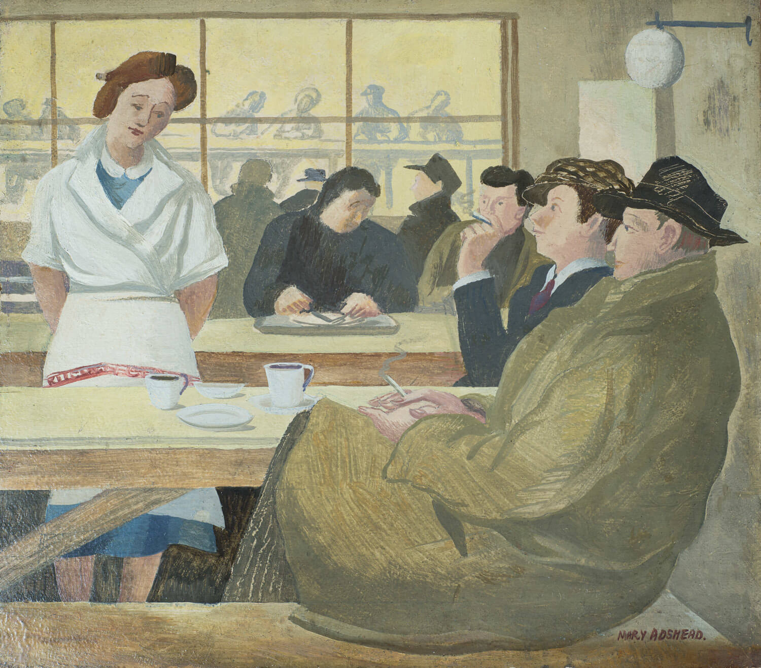 Mary Adshead - British Restaurant Coventry After Dinner