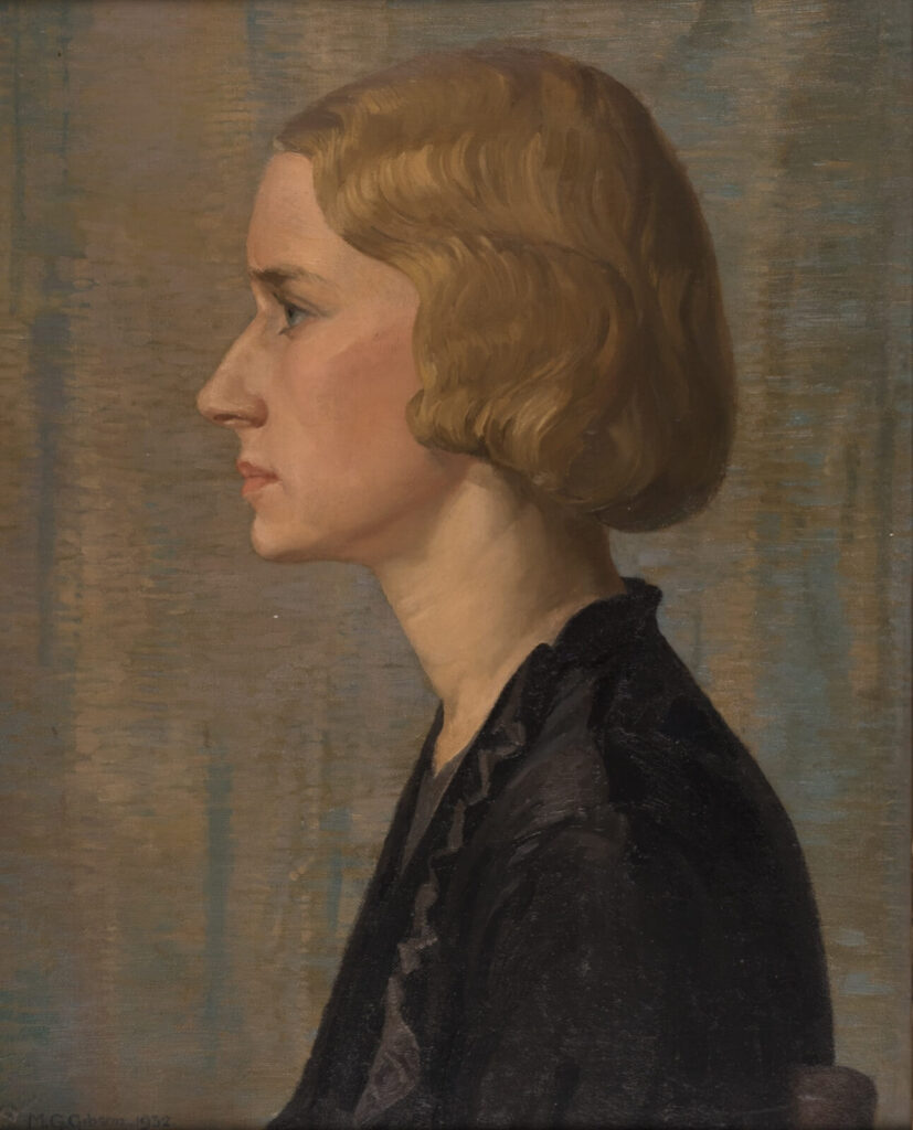 Mary Gwenillan Gibson - Portrait of Gwynneth Cobden Holt