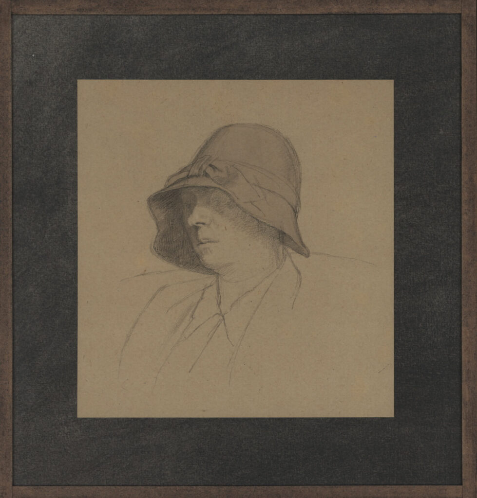 Percy Horton - Portrait of Joan Jenner