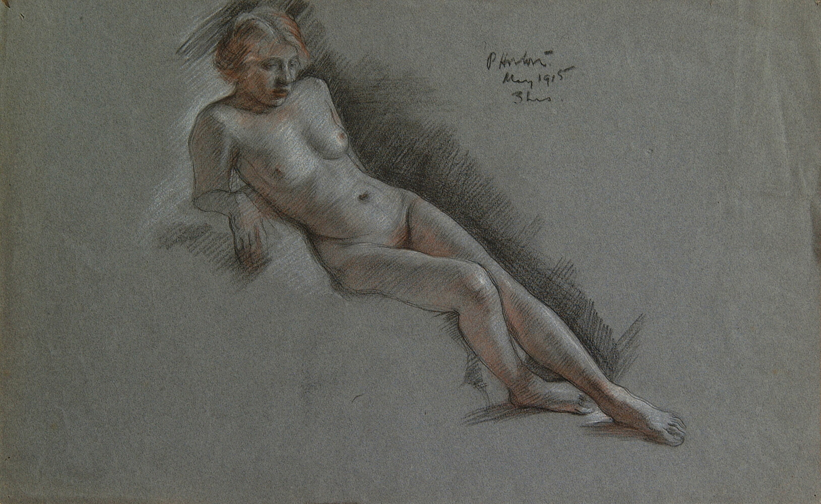 Percy Horton - Reclining Nude