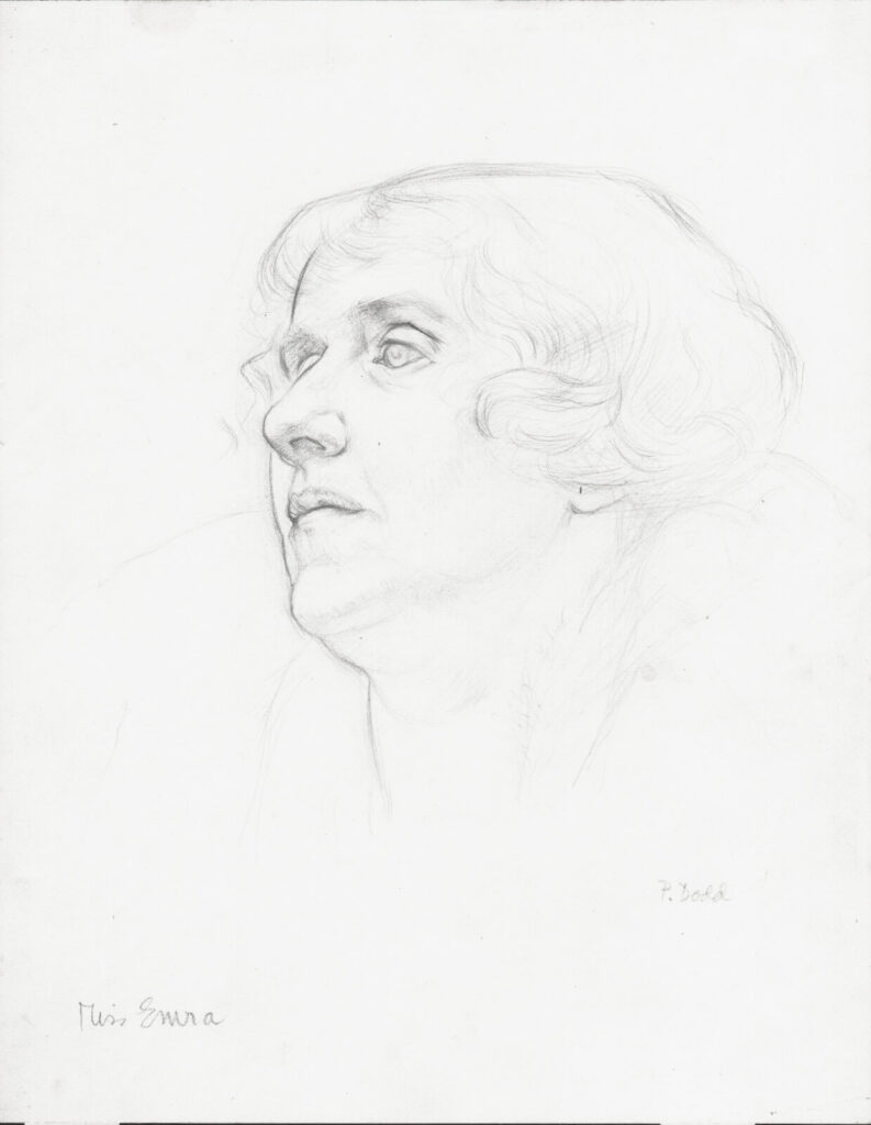 Phyllis Dodd - Miss Emra Groom. circa 1923