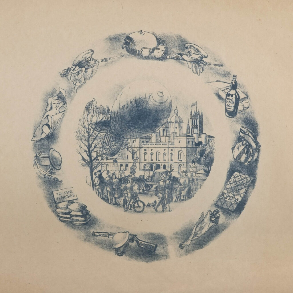 Phyllis Ginger - Design for a Wedgwood Plate