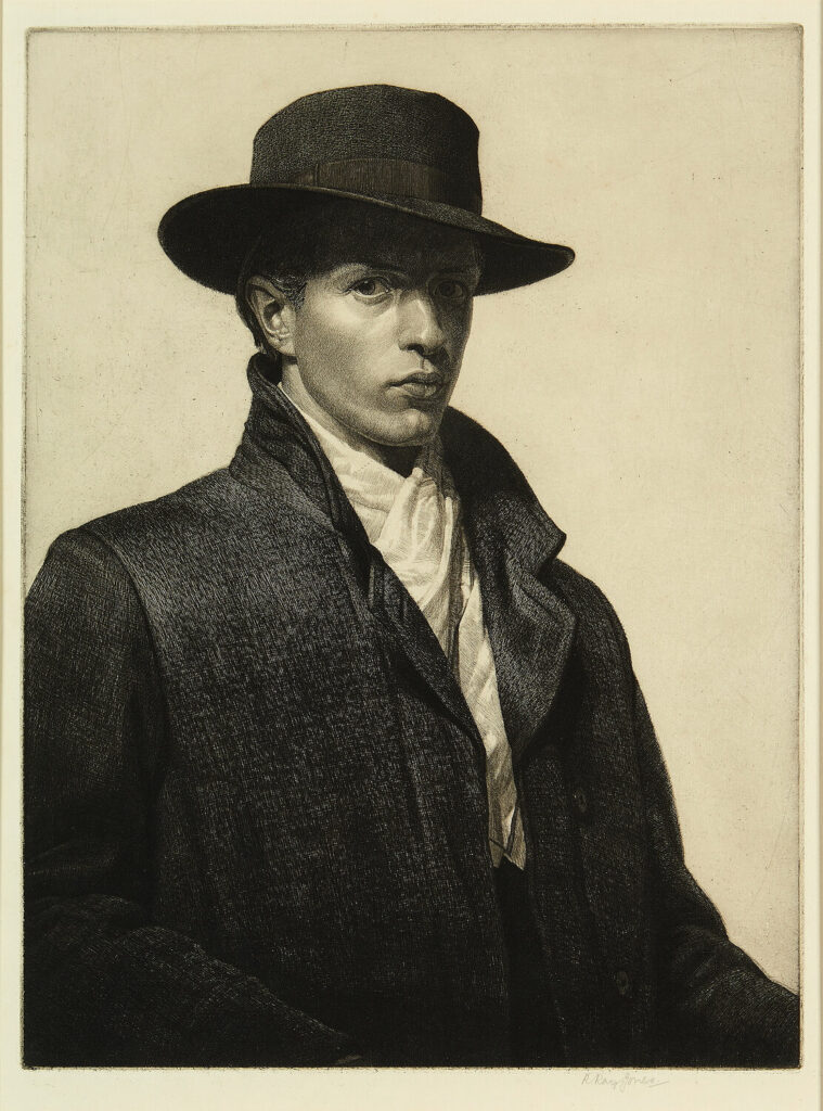 Raymond Ray-Jones - Self-portrait Wearing a Hat