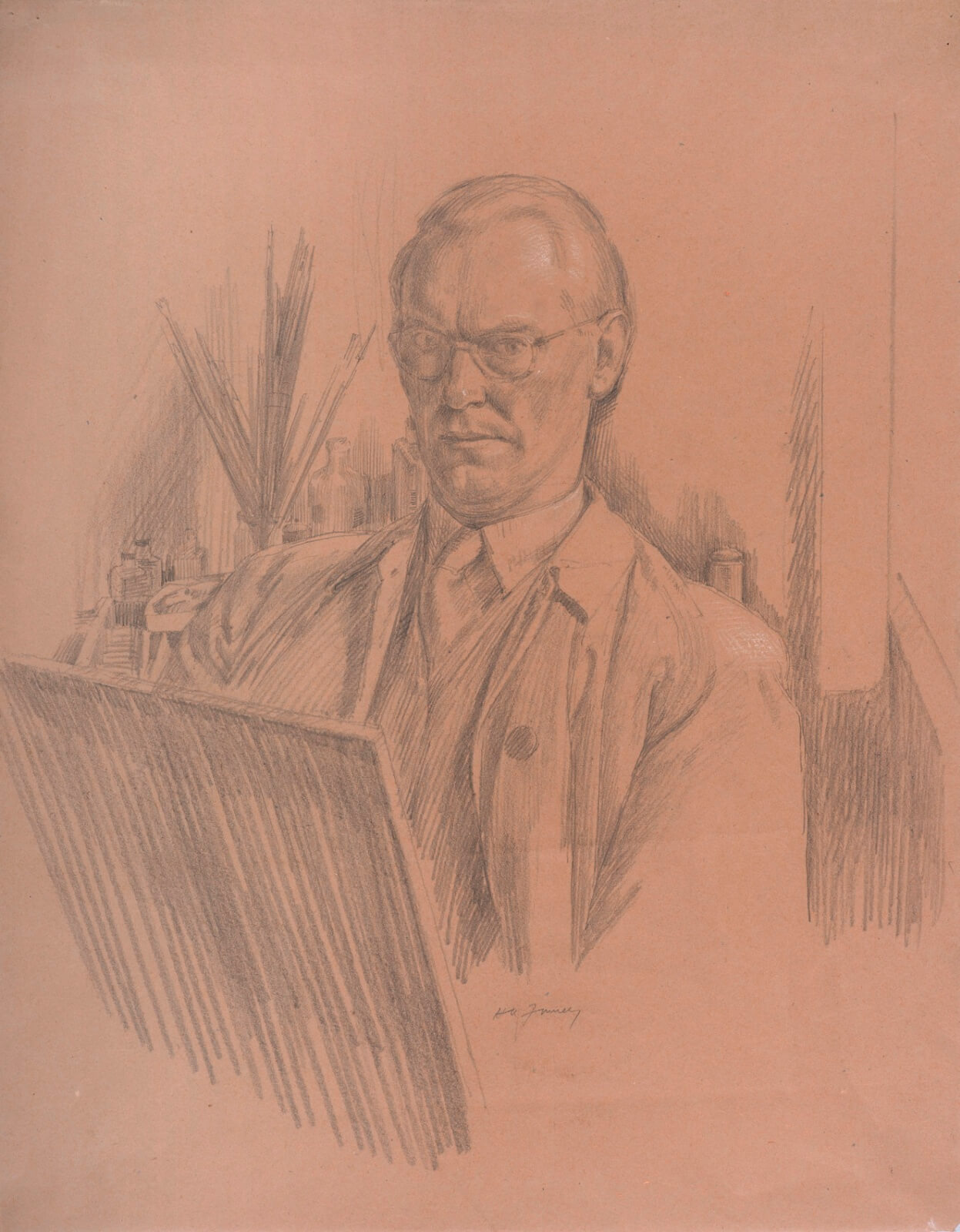 Self-Portrait-Hubert-Arthur-Finney