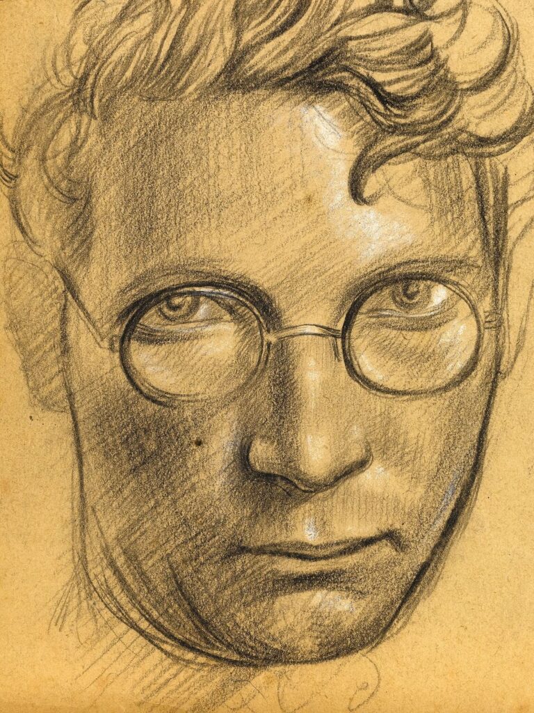 Stanley Lewis - Self-portrait