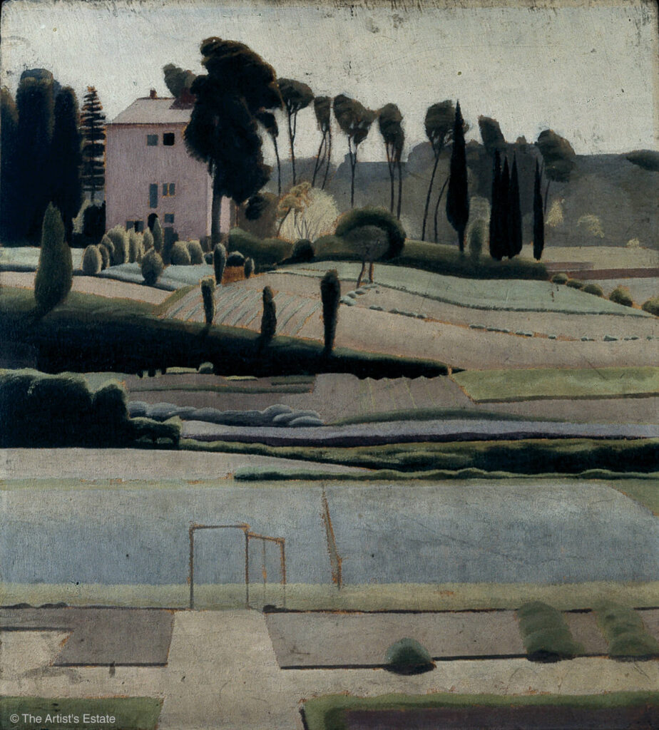 Winifred Knights - A View to the East from the British School at Rome