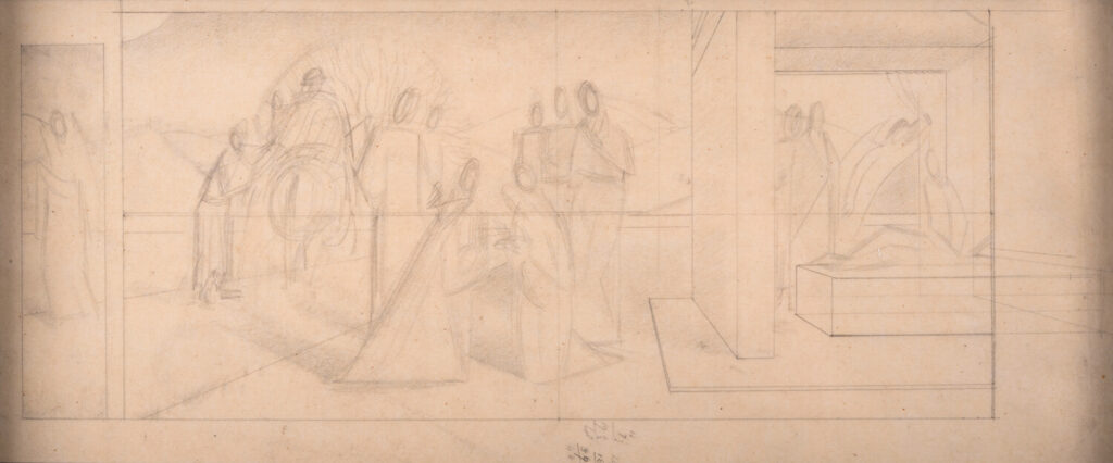 Winifred Knights - Study for St Martin's Altarpiece