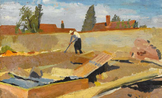 Charles Mahoney, The Allotment, Wrotham