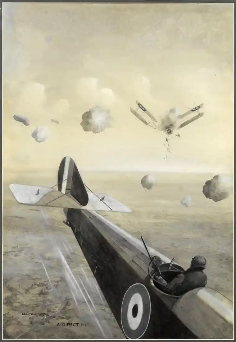 A Direct Hit by Geoffrey Watson, 1918