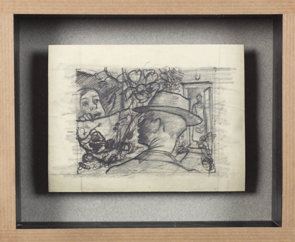 Self Portrait (Illustration for The Broken Gates)