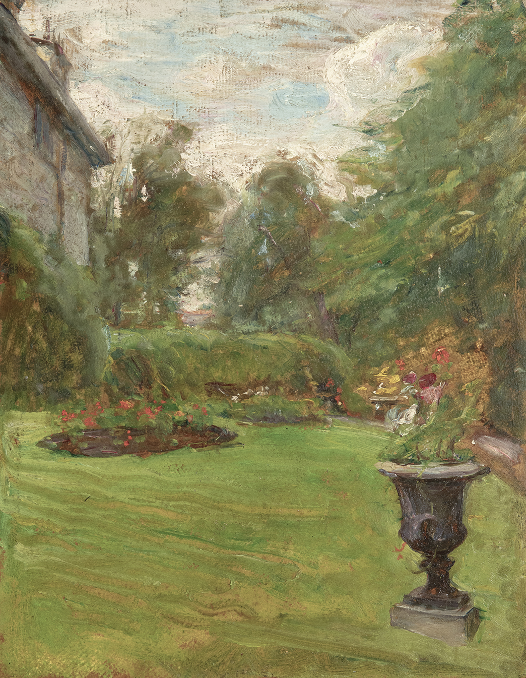 Garden at Hampstead? - 1900 by Albert de Belleroche