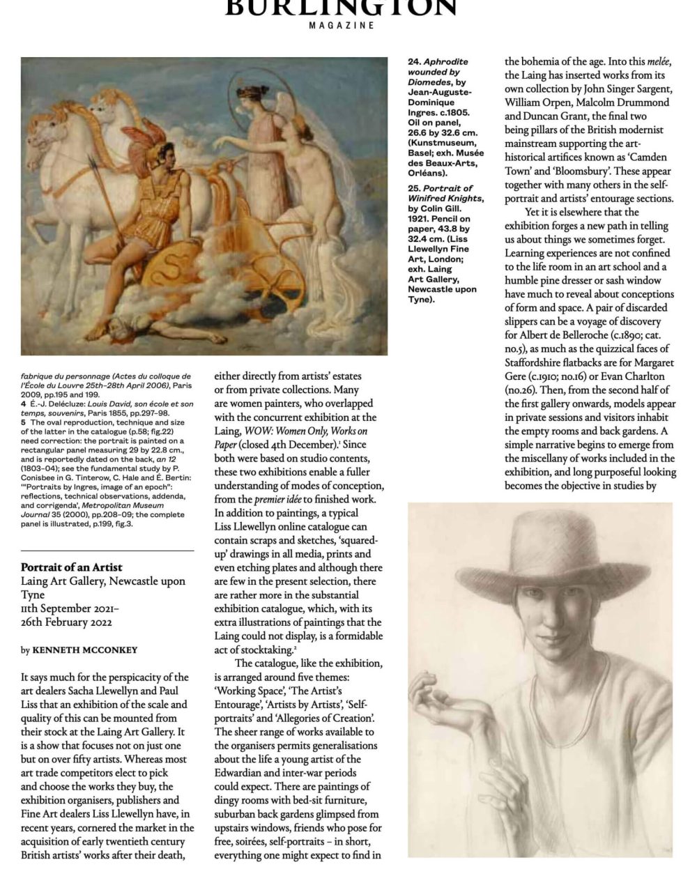 Kenneth-McConkey---Exhibition-Review-for-Portrait-of-an-Artist-page 1